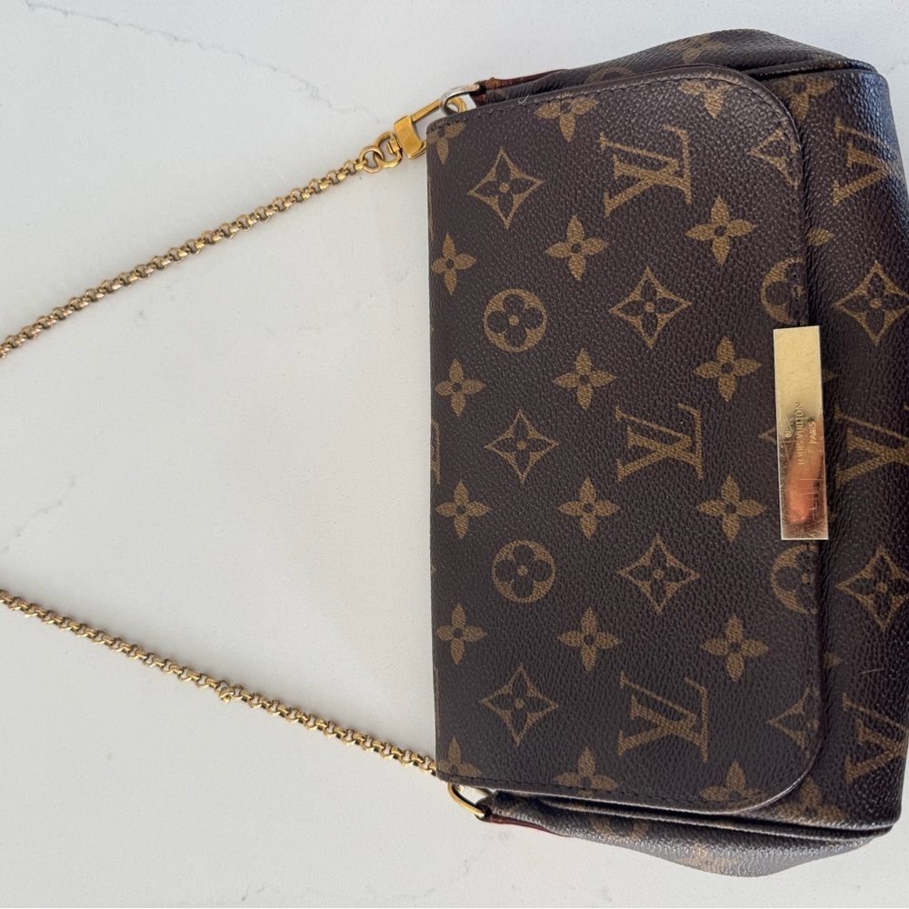 Authentic Louis Vuitton monogram favourite MM satchel